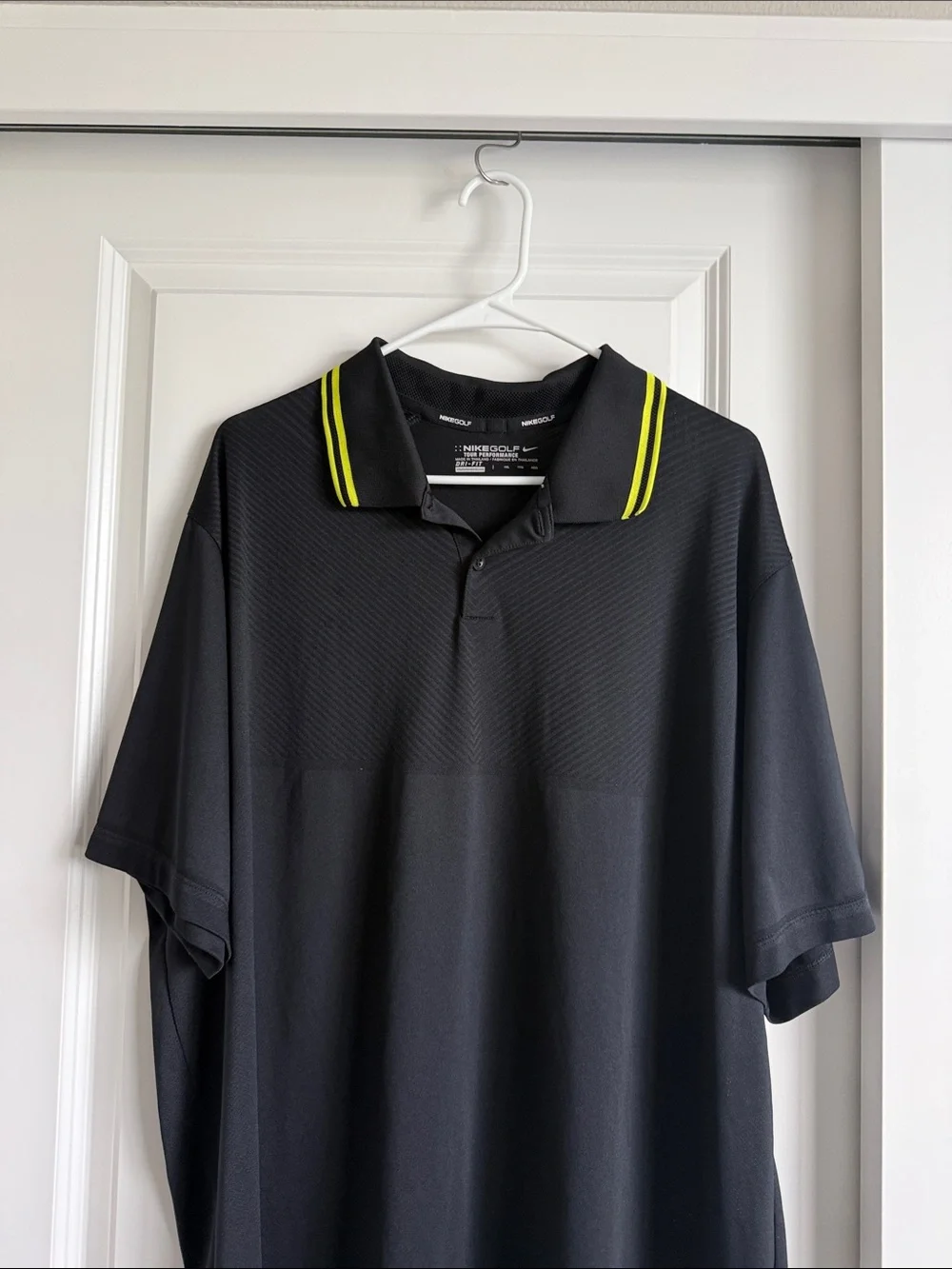 Nike Golf Polo Shirt Black Mens